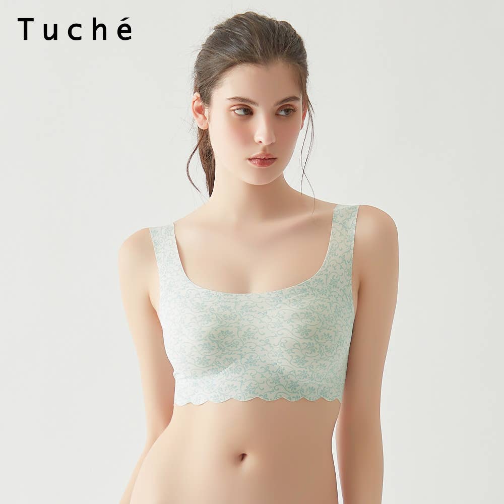 【縫い目ゼロ】ハーフトップ